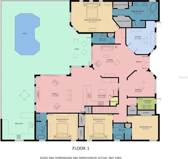 8103 Snowy Egret Pl, Bradenton, FL 34202 - room layout