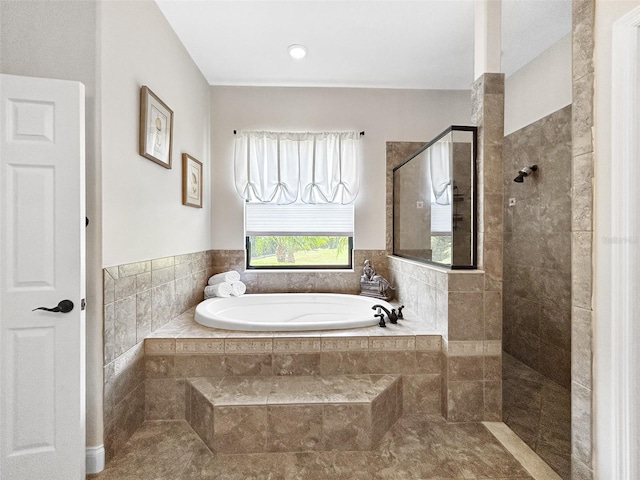 6567 Eagle Ridge Way, Lakeland, FL 33813 - full bath with tiled shower and a bath
