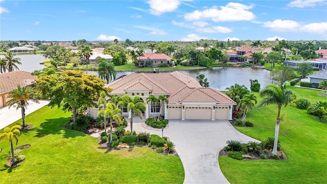 6143 9th Avenue Cir NE, Bradenton, FL 34212 - aerial view of residential area featuring a nearby body of water