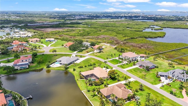 6143 9th Avenue Cir NE, Bradenton, FL 34212 - aerial view of residential area featuring a nearby body of water