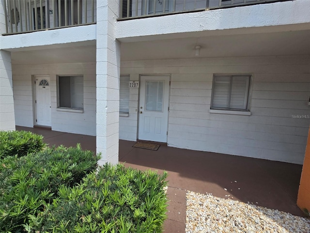 view of property entrance