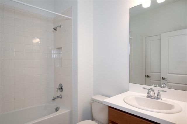 10171 Milky Way Cir, Sarasota, FL 34241 - full bath featuring toilet, vanity, and shower / bath combination