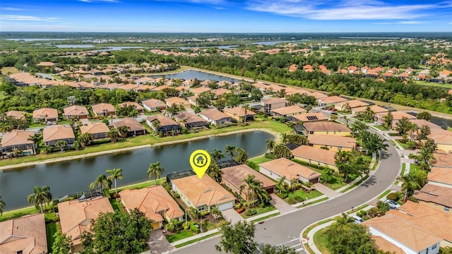 212 River Enclave Ct, Bradenton, FL 34212 - aerial view of residential area with a large body of water