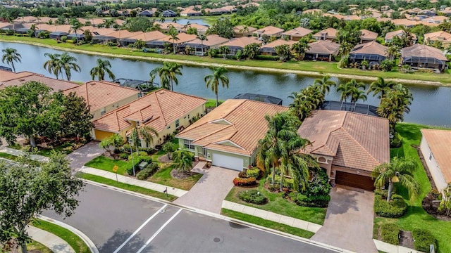 212 River Enclave Ct, Bradenton, FL 34212 - aerial view of residential area with a large body of water