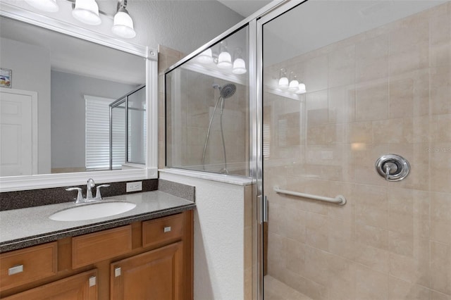 212 River Enclave Ct, Bradenton, FL 34212 - full bathroom featuring a stall shower and vanity