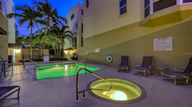 235 Cocoanut Ave Unit 108B, Sarasota, FL 34236 - community pool with a patio and fence