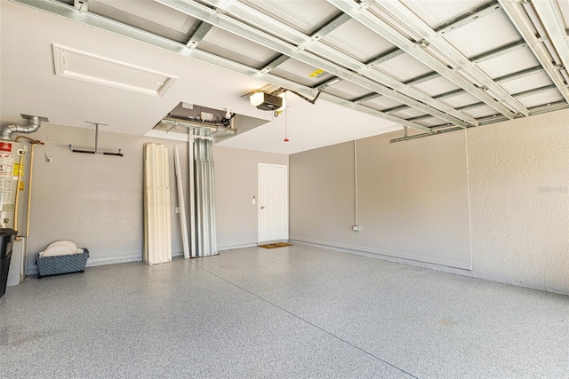 20040 Rookery Dr, Estero, FL 33928 - garage with a garage door opener and water heater