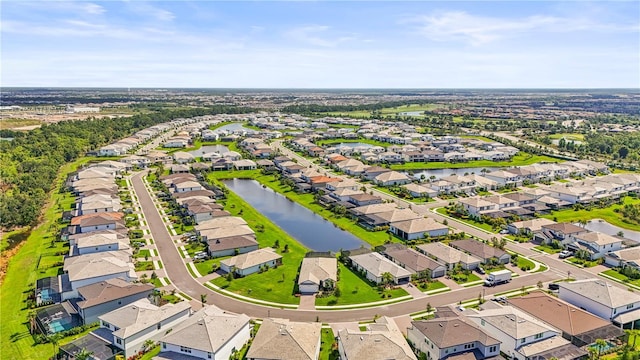 16226 Hidden Oak Loop, Bradenton, FL 34211 - aerial perspective of suburban area with a large body of water
