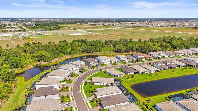 16226 Hidden Oak Loop, Bradenton, FL 34211 - aerial perspective of suburban area featuring a nearby body of water