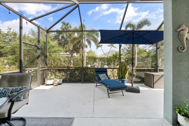 11508 Griffith Park Ter, Bradenton, FL 34211 - view of patio with a lanai