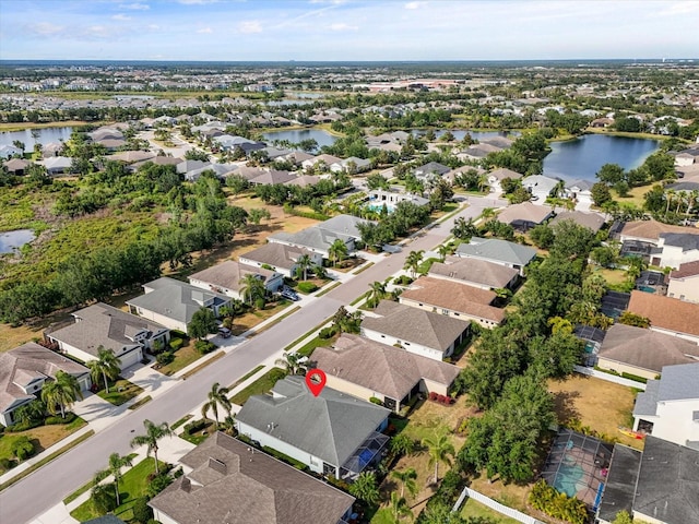 11508 Griffith Park Ter, Bradenton, FL 34211 - aerial view of property and surrounding area with nearby suburban area and a nearby body of water