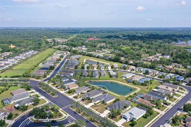 5320 Tide Point Way, Bradenton, FL 34208 - aerial view of property's location featuring nearby suburban area and a large body of water