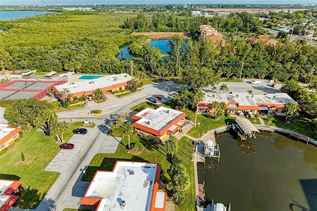 9409 Catalina Dr, Bradenton, FL 34210 - bird's eye view of a nearby body of water