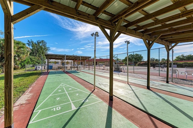 9409 Catalina Dr, Bradenton, FL 34210 - view of community with shuffleboard