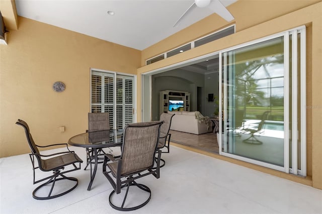 1542 Ormond Ter, Parrish, FL 34219 - view of patio featuring outdoor dining space