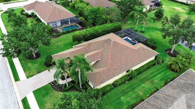 1542 Ormond Ter, Parrish, FL 34219 - aerial view of property and surrounding area