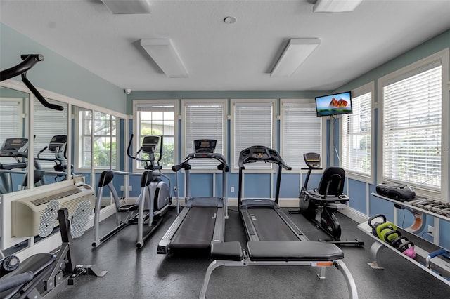 1542 Ormond Ter, Parrish, FL 34219 - workout area with baseboards