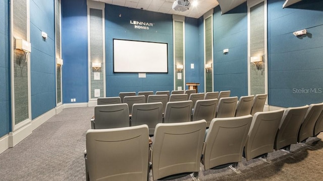 1450 Rolling Fairway Dr, Davenport, FL 33896 - view of carpeted cinema room