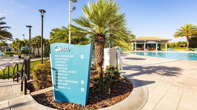 1450 Rolling Fairway Dr, Davenport, FL 33896 - exterior view of a pool
