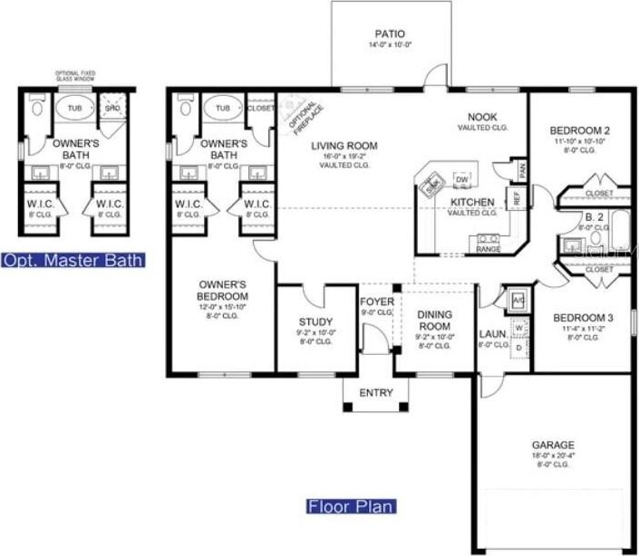 4843 Laskey Ave, North Port, FL 34288 - home floor plan