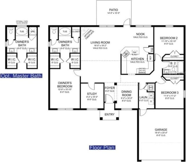 4843 Laskey Ave, North Port, FL 34288 - home floor plan