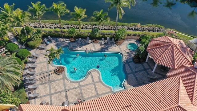 community pool featuring a patio