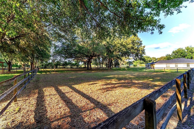 view of yard