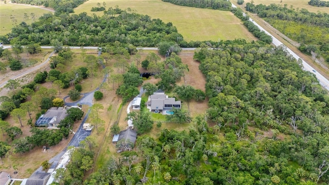140 Cowpen Ln, Sarasota, FL 34240 - aerial view of property and surrounding area featuring rural landscape