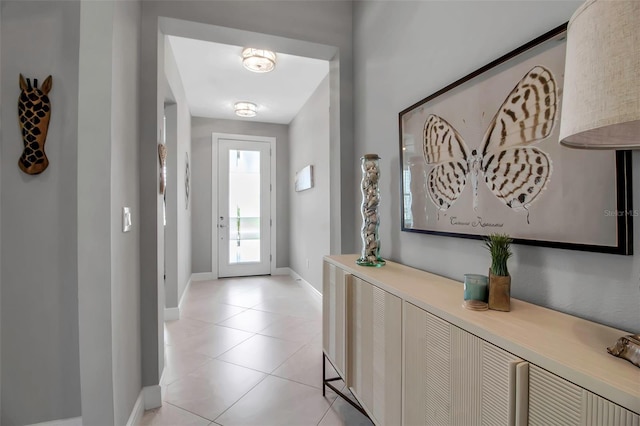 10414 Spring Tide Way, Parrish, FL 34219 - foyer entrance with baseboards and light tile patterned floors