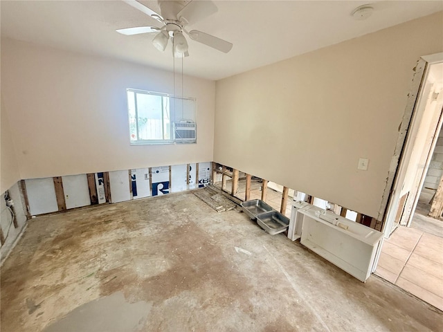 1726 8th St, Sarasota, FL 34236 - spare room with ceiling fan, a smoke detector, and cooling unit