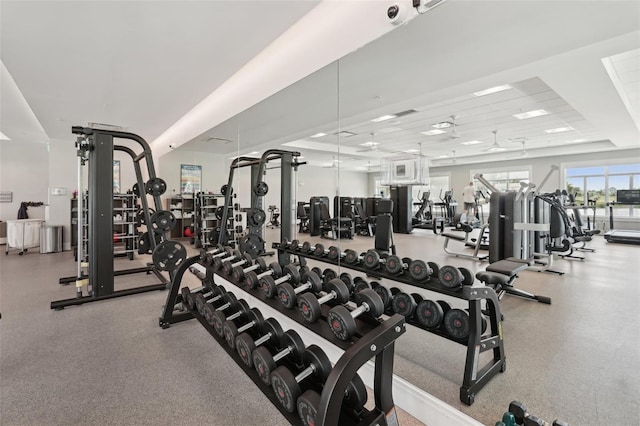 431 Fieldstone Dr, Venice, FL 34292 - view of gym