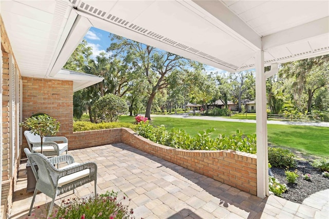 view of patio / terrace