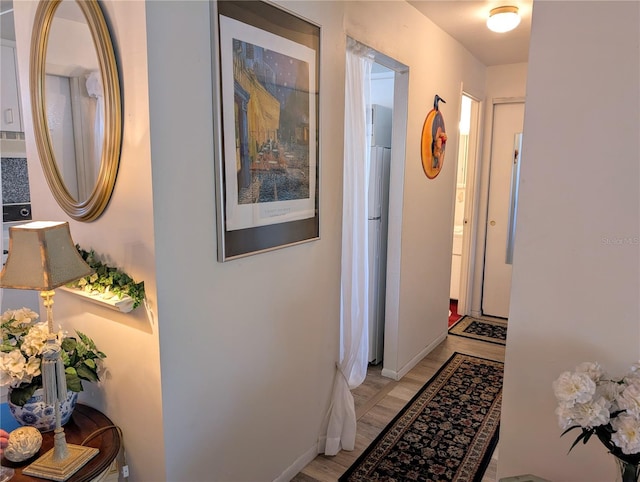 5895 17th St W Unit B-26, Bradenton, FL 34207 - hall featuring baseboards