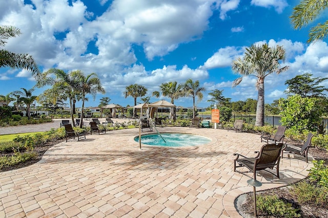 20542 Trattoria Loop, Venice, FL 34293 - view of pool with a patio area