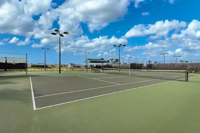 20542 Trattoria Loop, Venice, FL 34293 - view of tennis court with fence