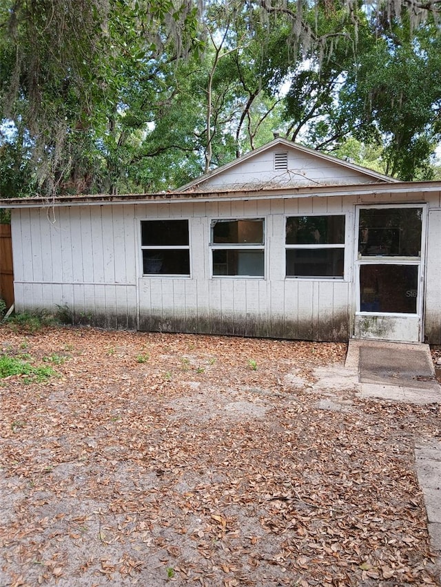 view of property exterior