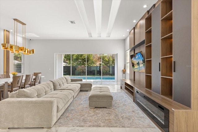 1521 Chestnut Ave, Winter Park, FL 32789 - living area featuring recessed lighting