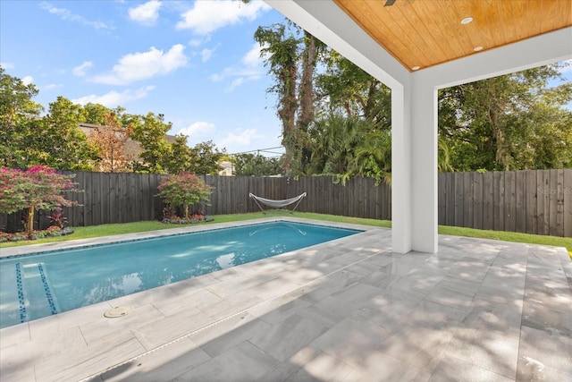 1521 Chestnut Ave, Winter Park, FL 32789 - view of pool featuring a fenced backyard and a patio