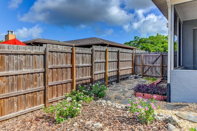 7719 9th Avenue Dr NW, Bradenton, FL 34209 - view of fenced backyard