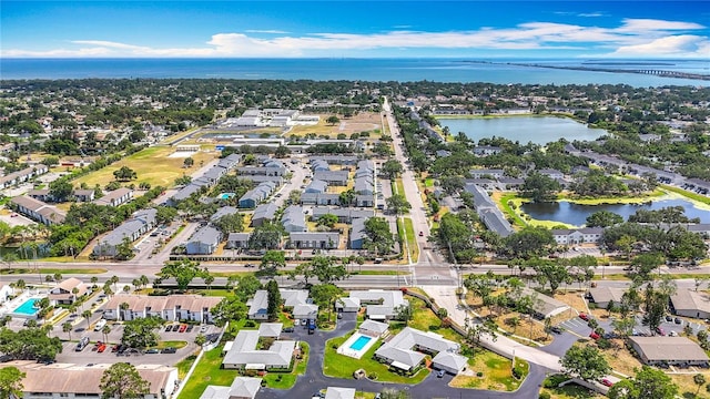 2188 Corinne Ct S Unit A, Saint Petersburg, FL 33712 - aerial view of property's location with a nearby body of water and nearby suburban area