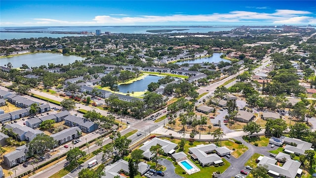 2188 Corinne Ct S Unit A, Saint Petersburg, FL 33712 - aerial view of property and surrounding area featuring nearby suburban area