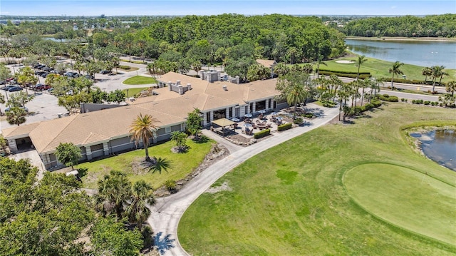 315 Heritage Isles Way, Bradenton, FL 34212 - aerial view of a nearby body of water, a local golf course, and a tree filled landscape