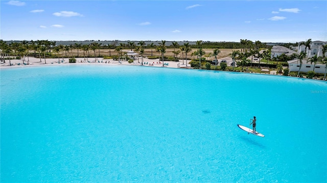 5910 Red Mangrove Ln, Bradenton, FL 34210 - community pool featuring fence