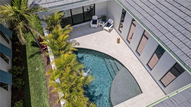 5910 Red Mangrove Ln, Bradenton, FL 34210 - outdoor pool featuring a patio area