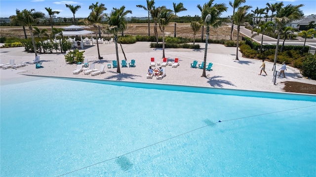 5910 Red Mangrove Ln, Bradenton, FL 34210 - view of pool with a gazebo