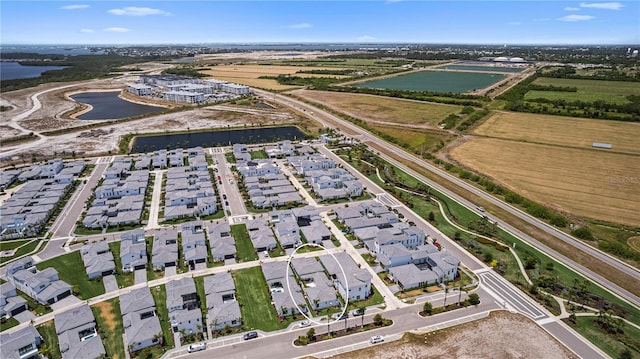 5910 Red Mangrove Ln, Bradenton, FL 34210 - aerial view of property's location with a large body of water