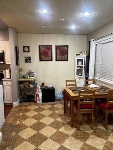 view of dining area