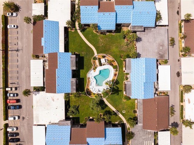 5964 7th Ave W Unit 5964, Bradenton, FL 34209 - bird's eye view of a pool area
