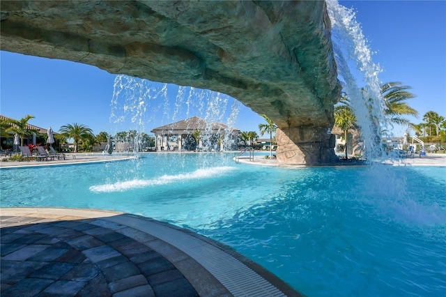 view of community pool