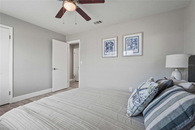 3102 16th Ave W, Bradenton, FL 34205 - bedroom with baseboards and a ceiling fan